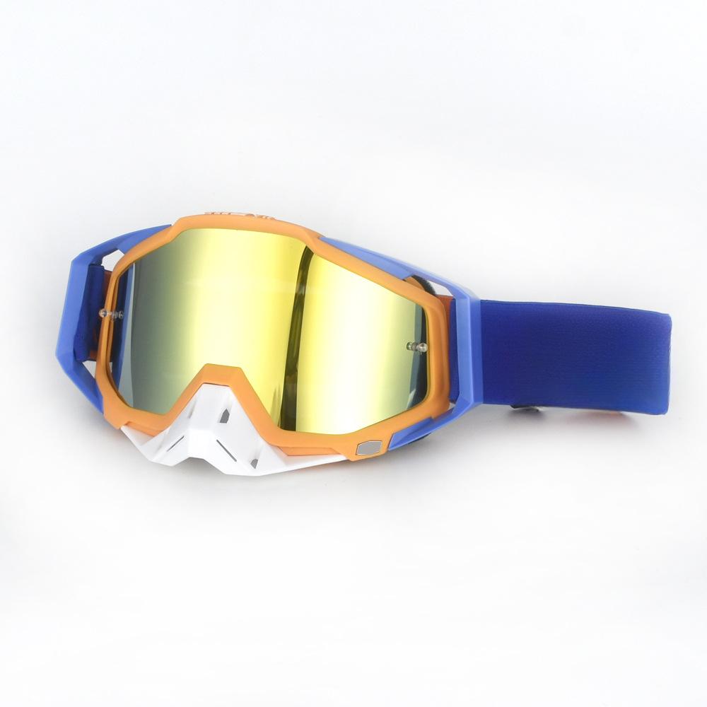 Мотоциклетные очки, внедорожные очки, очки для горного велосипеда/квадроцикла/мохера, маска, съемные линзы, защита от ветра и ультрафиолета, для езды на велосипеде.