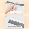 Ручной скребок Эргономичная пластиковая ручка Мягкий скребок Многофункциональный очиститель для ванной и окон Универсальный чистящий инструмент