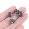 1/64 Wheels For Hotwheels With Rubber Tire Model Car Modified Parts Toys New