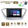 8-дюймовый Wi-Fi 2Din Android автомобильный радиоприемник мультимедийный видеоплеер для Hyundai Solaris 2 Verna 2017-2020 с кнопкой Carplay GPS 2 + 32 ГБ