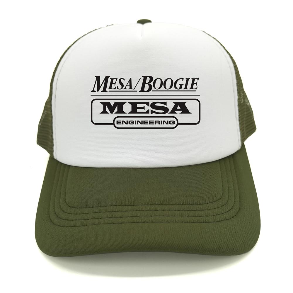 Mesa Boogie Engineering Trucker Cap Unisex Hat Baseball Cap Cool Summer Unisex Mesh Net Mesa Hat MZ