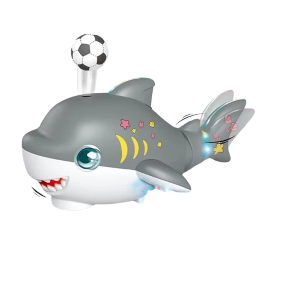 Portable Floating Ball Blowing Toy Mini Sensory Baby Toy Electric Swivel Shark Toy  Montessori Toy