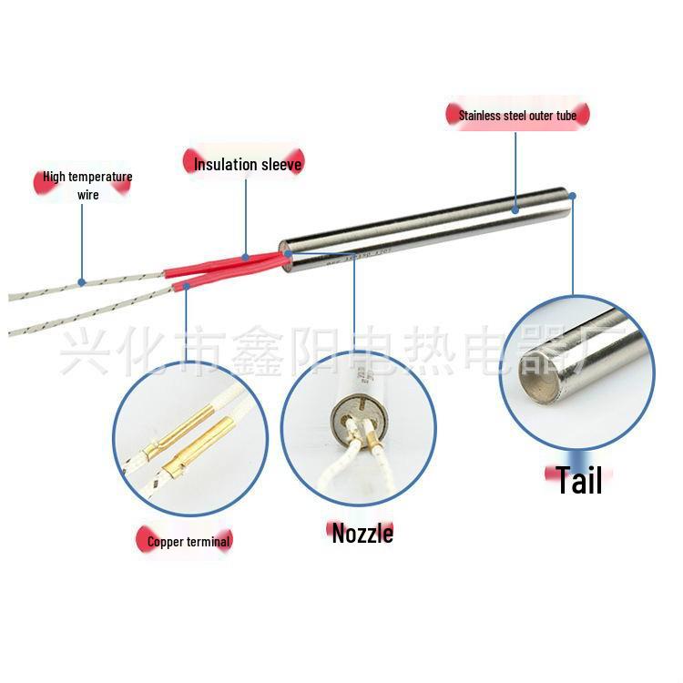 Односторонний электрический нагревательный элемент, 220В/380В, настраиваемый для BBQ-печей и нагрева пресс-форм.