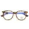 Fashion Anti Blue Light Glasses Women Retro Wood Grain Leg Glasses Transparent Square Glasses Frame Flat Computer Goggles