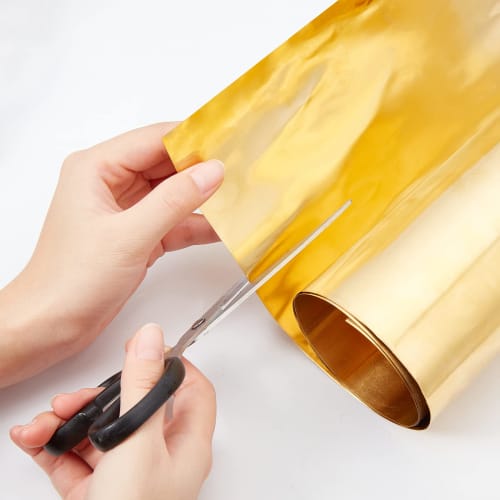 OLYCRAFT Pure Copper Sheet, Brass Sheet, 200*0.1mm, Roll, Metal Foil Plate, for DIY Projects, Brass Copper Plate, Crafts, and Enamel Copper Repair