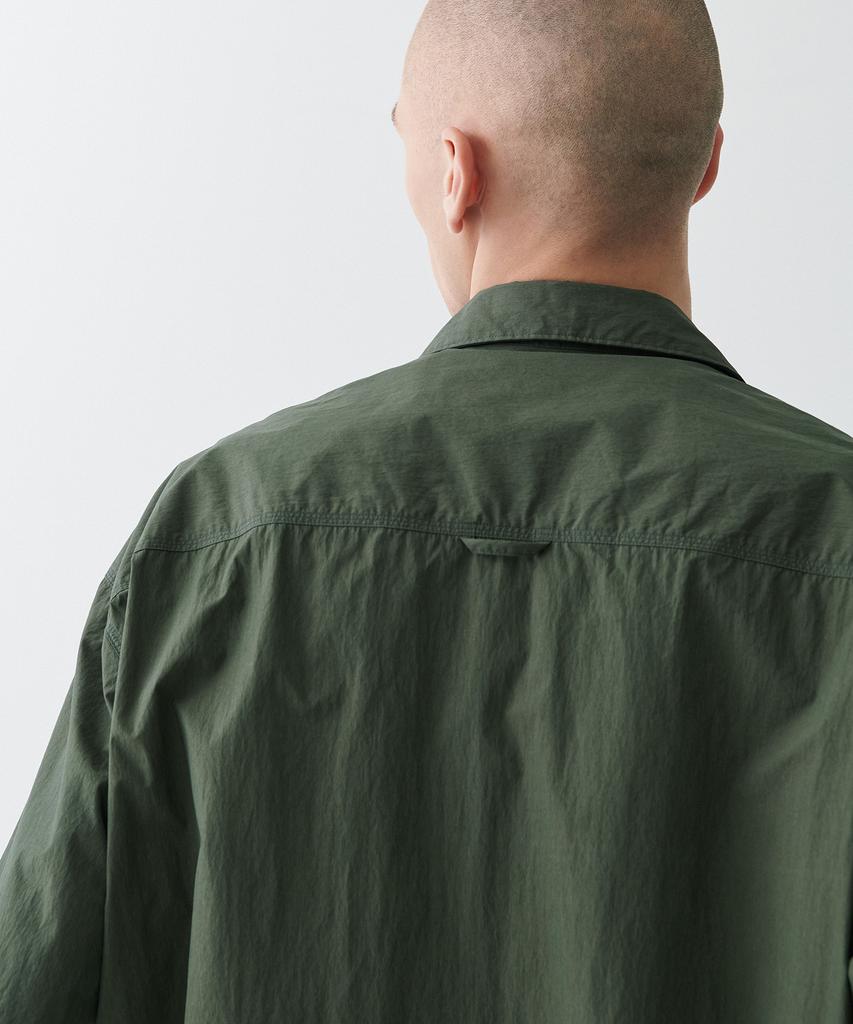 MUSINSA STANDARD [City Leisure] Cn Oversized Glass Pocket Short Sleeve Shirt [Khaki]
