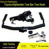 Подходит для Toyota Highlander 2007-2024 Задний буксировочный крюк для модификации фаркопа