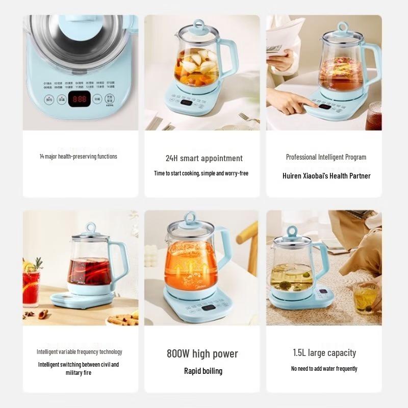 Midea Умный чайник для здоровья 1,5 л
