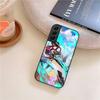 Чехол для телефона Genshin Impact Chasca Стеклянный Для Samsung Galaxy S25 S23 S24 S21 S22 S20 Ultra Fe Plus A15 A14