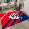 1PC Football Cagliari Design Rug Game Carpet, Floor Mat for Bedroom Living Room Entryway Rug, Home Decor Idea Gift for Christmas birthday