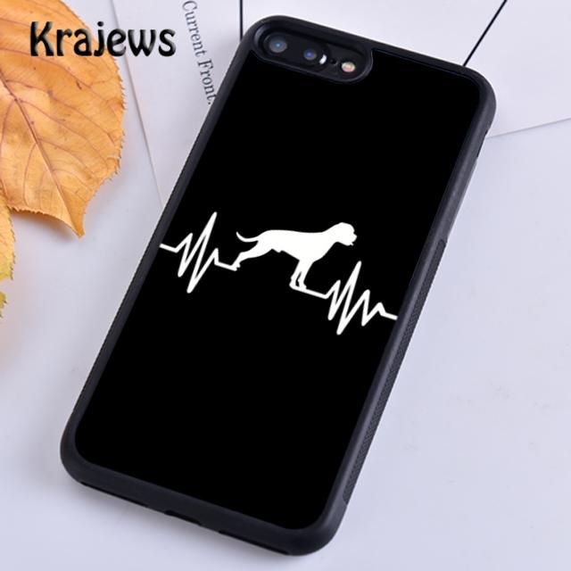 Мягкий чехол для телефона Krajews Cute Boxer Dog для iPhone 14 5s 6s 7 8 plus X XR XS 11 12 13 pro max Samsung Galaxy S21 S22 ultra