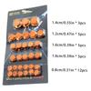 30pcs Motorcycle Screw Nut Cover Cap Bolt Cover Motorcycle Screw Nuts Bolt Cap Cover