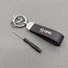 Автомобильный брелок в стиле карбона Микрофибра Кожаный брелок для Opel Astra GTC Insignia Antara Meriva Zafira Vectra Mokka Corsa