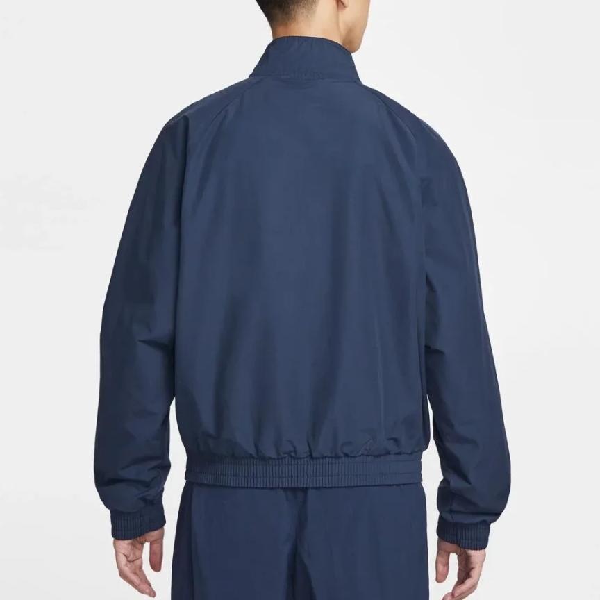 Nike Клубное поло с воротником, спортивное повседневное, свободная куртка, мужская куртка, синяя FZ0657451