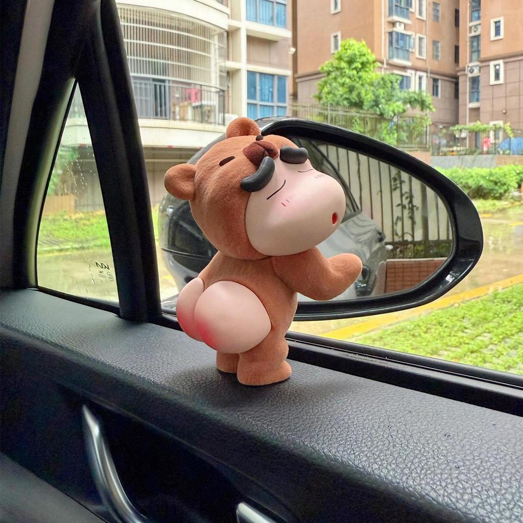 2024 Автомобильное украшение Крейон Шин-чан для консоли Tesla/BYD или сиденья пассажира