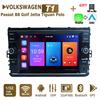 8-дюймовый автомобильный радиоприемник Android для Volkswagen 2019-2021 Passat B8 Golf Mk7 T-Cross Jetta Tiguan Polo Auto Multimedia Stereo Navigation 2+64 ГБ