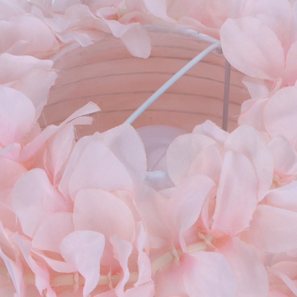 Цветочная настольная лампа прикроватная тумбочка для спальни украшения светло-розовый