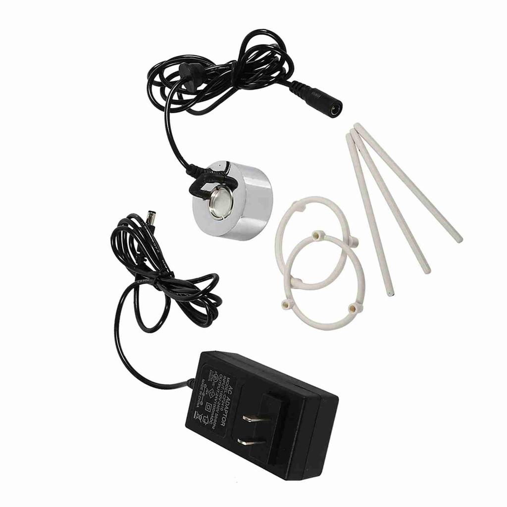 Ultrasonic Mist Maker Fogger Water Fountain Pond Atomizer Air Humidifier with Adapter