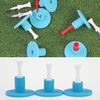 Набор резиновых держателей для футболок для гольфа, основной дизайн, тренировочные гвозди для гольфа, футболка для тренировок по вождению, стабильный держатель для гольфа для любителей гольфа
