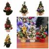 Mini Christmas Tree Ornaments 20cm Christmas Tree Supplies Fashion Desktop Tree Ornaments  New Year