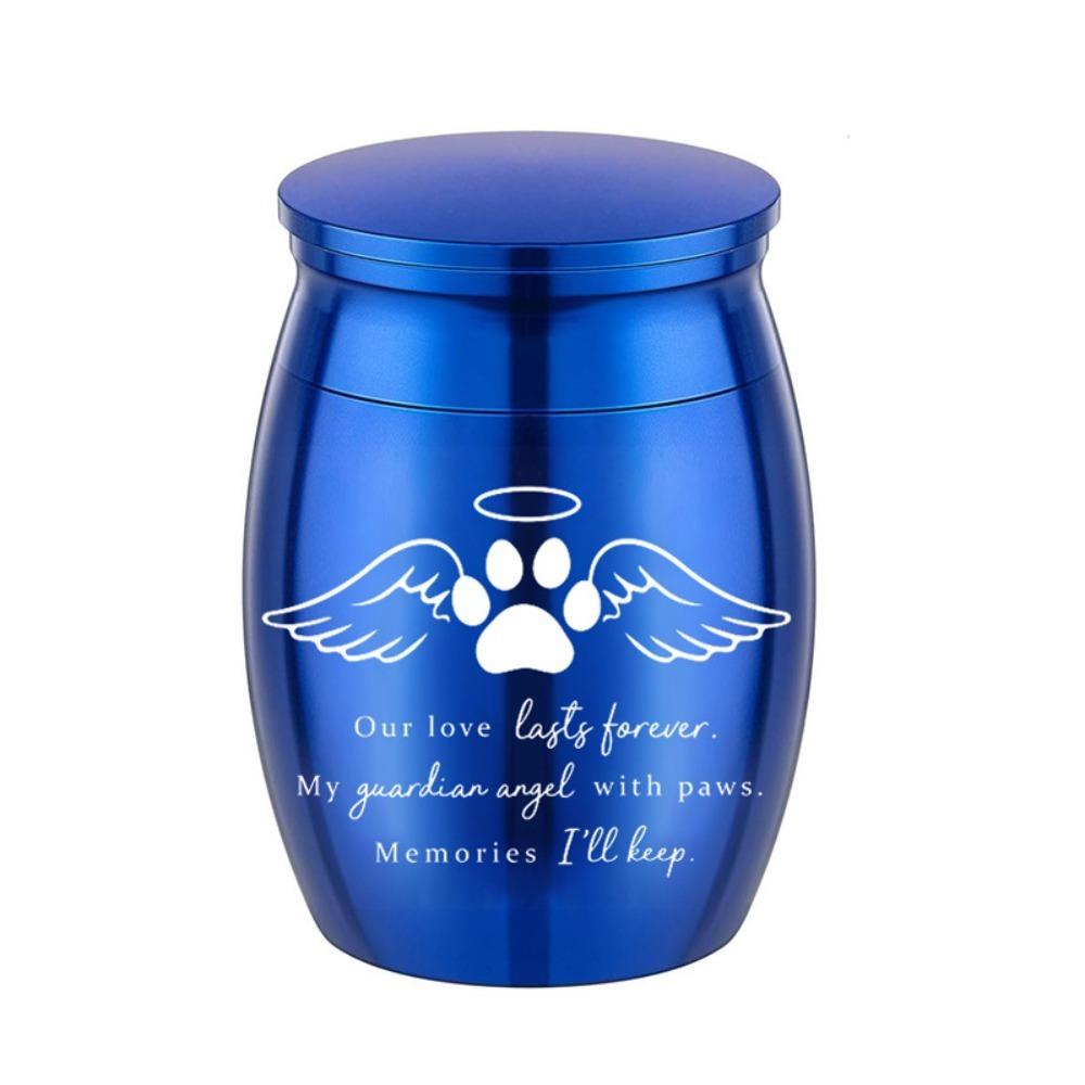 Waterproof Mini Pet Ashes Box Dustproof Pet Cremation Urn  for Cats Birds Hamster Dogs