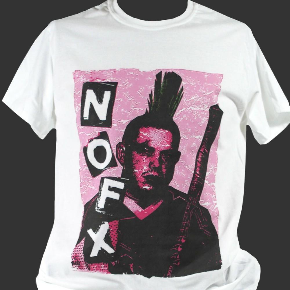 NOFX ХАРДКОР ПАНК-РОК ФУТБОЛКА унисекс S3XL Унисекс Футболка