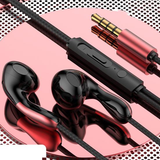 Проводные наушники Yousheng с шумоподавлением, чистый звук, спортивные наушники, проводная гарнитура-вкладыши с тяжелыми басами для OPPO, Huawei, Vivo, Xiaomi