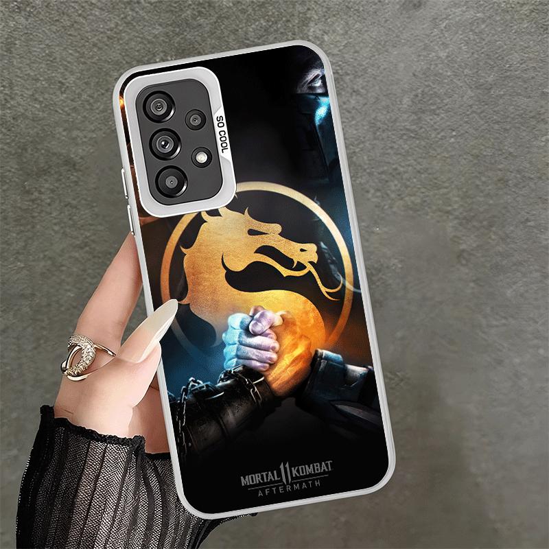 Mortal Kombat Game Soft Phone Case for Samsung A17 A16 A15 A14 A13 A57 A56 A55 A54 A53 A37 A36 A35 A34 A33 A26 A25 A24 A23 A52