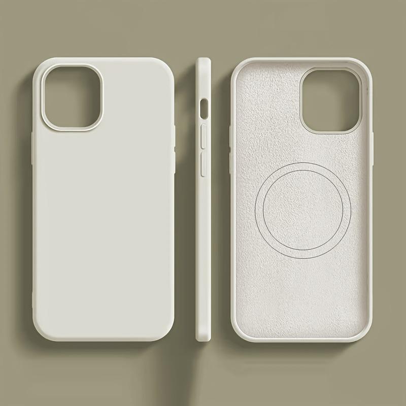 al Magnetic Phone Case For For Iphone 17 16 1 14 13 Pro Max 17Pro Liquid Silicone Cases For For Iphone17 1 Pro Max Soft Cover