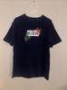 Kith In Bloom Classic Box Logo Floral Print T Shirt Medium Navy Blue Casual Unisex T-Shirt