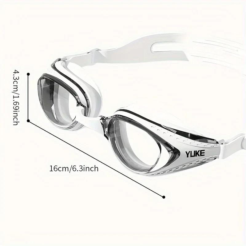 High Performance Waterproof Adult SwimGoggles Anti Fogging Shielded Comfort - Fit Goggles Pool Water Swimming Sports Eyewear