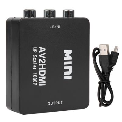 AV в 1080P 60 Гц Выходной Адаптер Высокой Четкости Видео Конвертер с USB-Кабелем