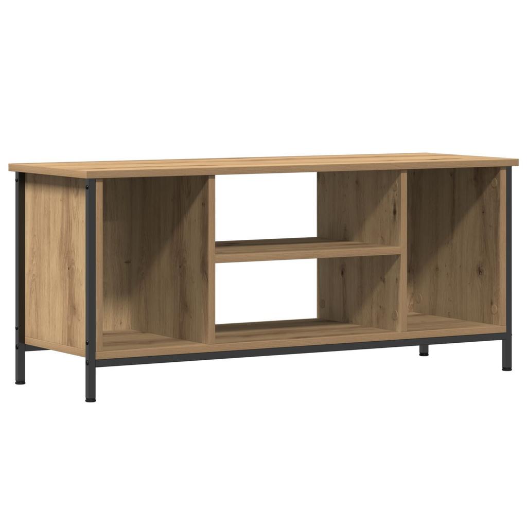 Kreatives TV-Rack für das Wohnzimmer, Schrank mit viel Stauraum, 102 x 35 x 45 cm