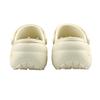 Crocs Классические сабо на платформе MM Dream Builder Melt Ice Cream Летние расписанные вручную забавные дырявые туфли женские белые