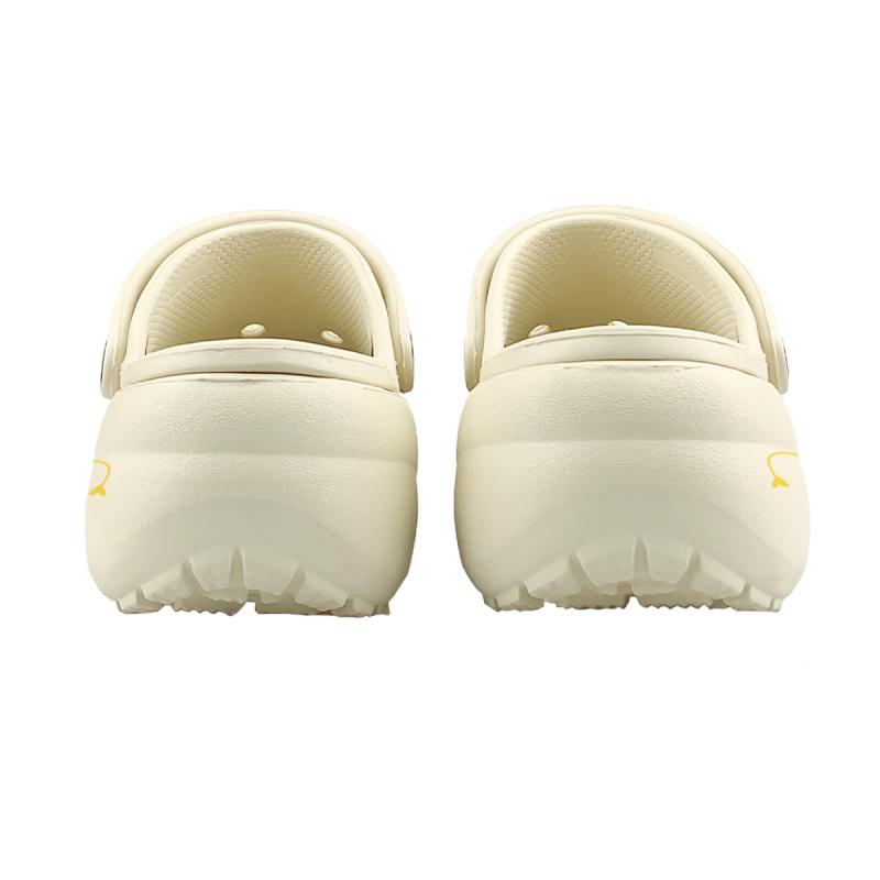 Crocs Классические сабо на платформе MM Dream Builder Melt Ice Cream Летние расписанные вручную забавные дырявые туфли женские белые
