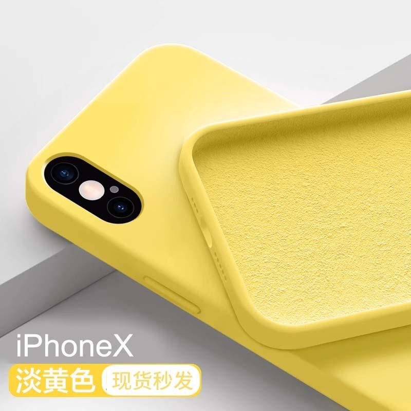 Подходит для чехла на мобильный телефон Apple x новый жидкий силикон противоударный премиум iPhonexr полноразмерный iPhone xs max