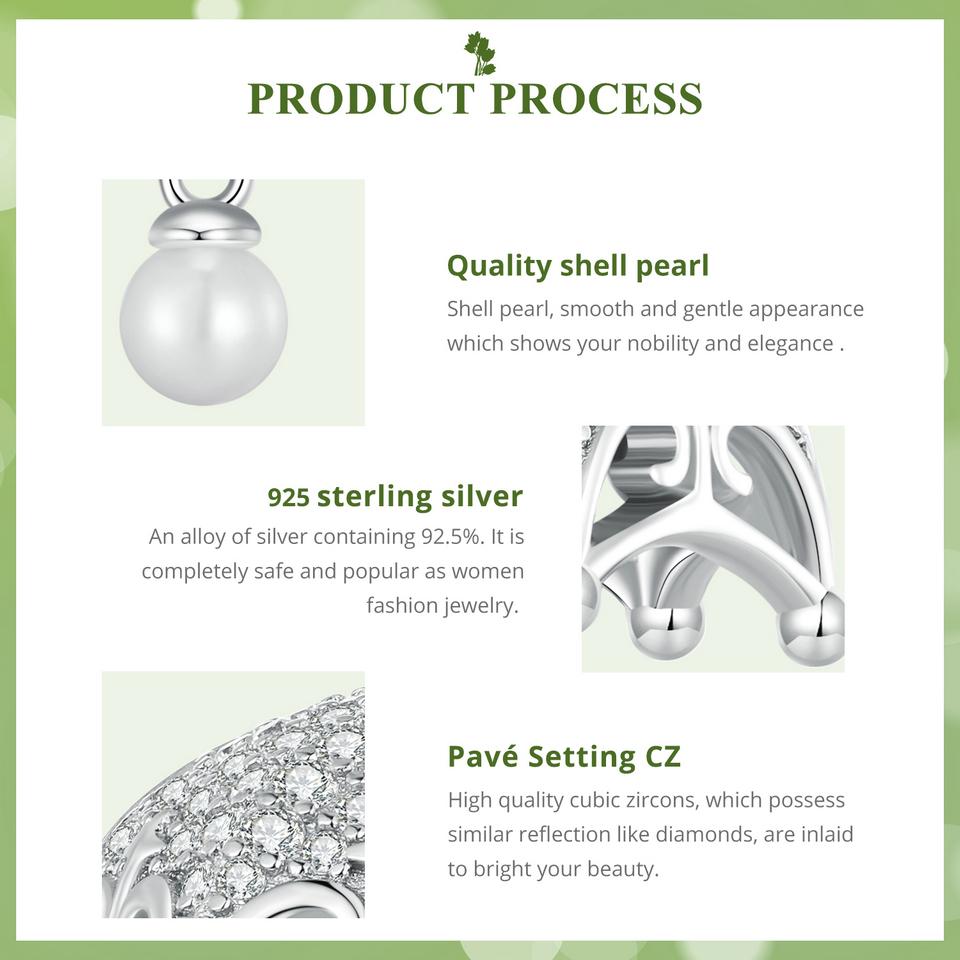 BAMOER из стерлингового серебра 925 пробы, бусины золотой серии, подвески в форме зонтика, подходят для оригинального серебряного браслета, женские украшения «сделай сам»