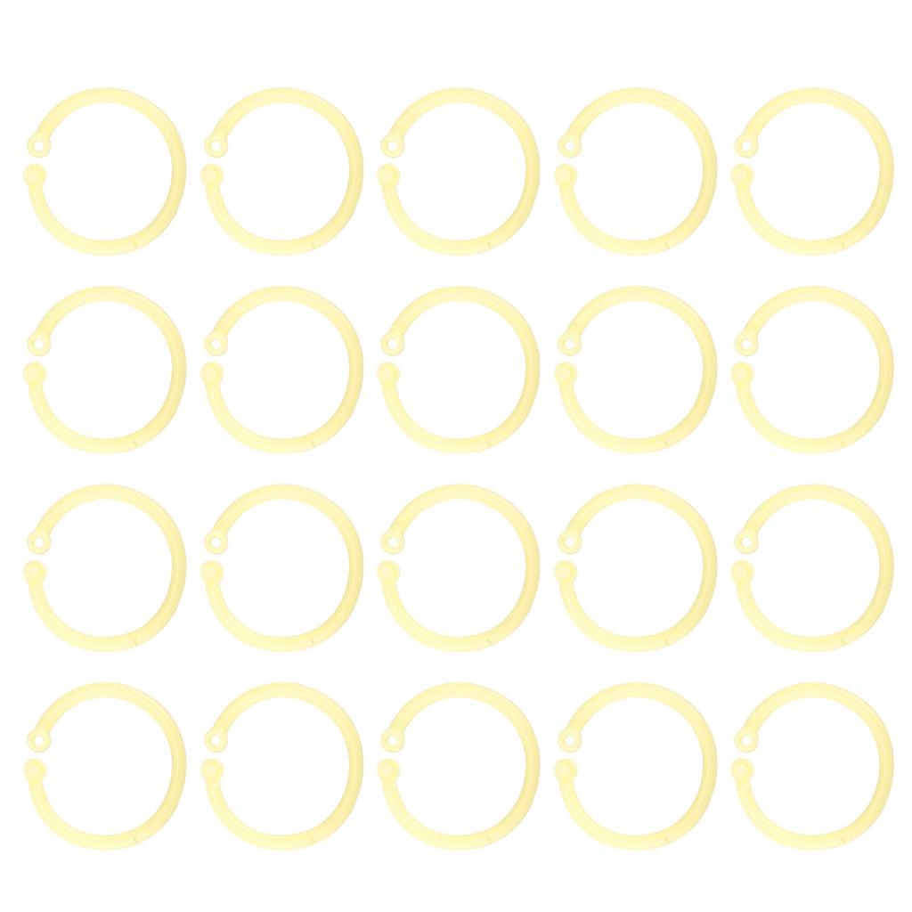 20 шт. Гибкая пряжка для листов книги 30 мм, одинарная бумага для картотек