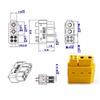 Gold Plated Li-Battery Connector High Current XT60(2+4)-F New XT60(2+4)-M  RC Accessories