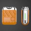 Double-head Mini Electric Shaver USB Rechargeable Waterproof Portable Travel Wet Dry Shaving