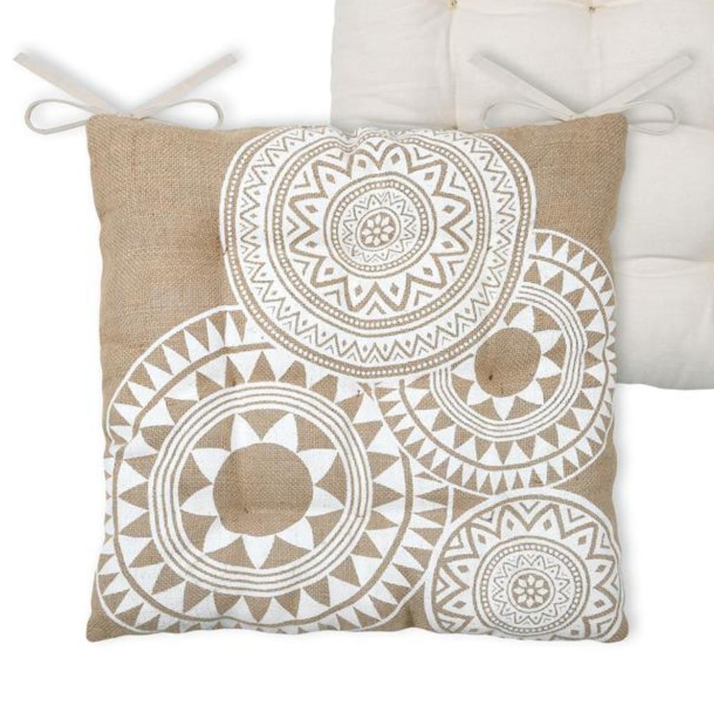 Mekong Jute Chair Cushion 38X38