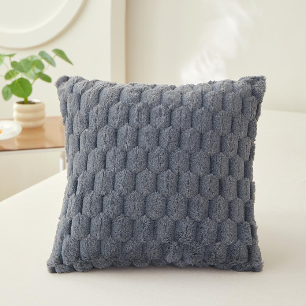 Новая плюшевая поясничная подушка-спинка Super Label для дивана с наполнителем