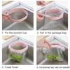 Kitchen Supplies Accessories Organizer and Storage Rack Dish Drainer Garbage Bag Trash Bags Household Solid Color Small Tools