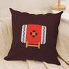 Anime Simple Japan Day Cushion Cover Silky Short Plush Double-Sided Printed Pillow Case for Sofa All Seasons Home Decor Gift