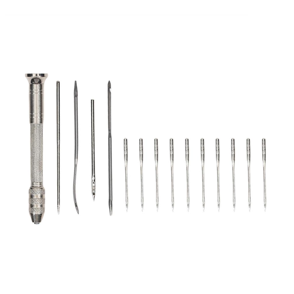 Многофункциональный набор кожаных швейных шил, сменные инструменты для ремонта обуви, набор, пробойник, конус для сшивания, иглы, сделай сам, шитье, кожгалантерея
