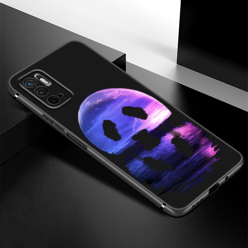 Чехол для телефона с китайским медведем в виде панды для Xiaomi Redmi Note 7 8 9 10 Lite 11 11E 11T 12 Pro 11S 4G 10T 5G 8T 9S 10S, мягкий черный чехол из ТПУ