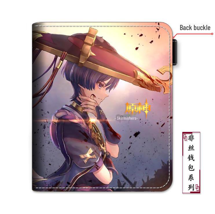 Кошелек с аниме-игрой Genshin Impact — высококачественный периферийный продукт