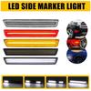 2/4PCS Dynamic Lamp Scan Marker LED Light For Side Challenger Dodge 2015-