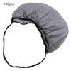 Yousheng 100Pcs Disposable Nylon Beard Net Breathable Heavy Duty Elastic Band Food Service Cooking Black Men Beard Guard Protector Mesh Cover