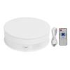 Still Turntable 15cm Remote Control Speed Electric Rotating Turntable Display Stand Photography